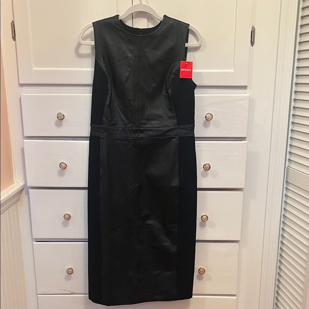 SPANX Black Sleeveless Midi Dress - NWT